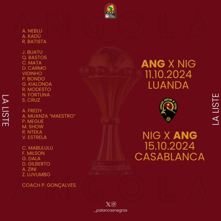 Liste Angola